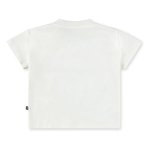 Molo - Enzo Smile Organic Cotton T-Shirt | White
