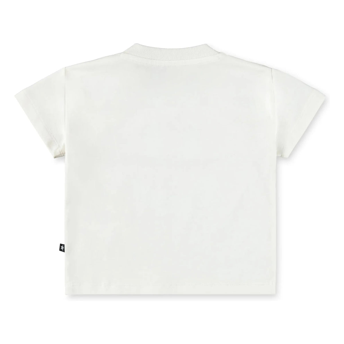 Molo - Enzo Smile Organic Cotton T-Shirt | White