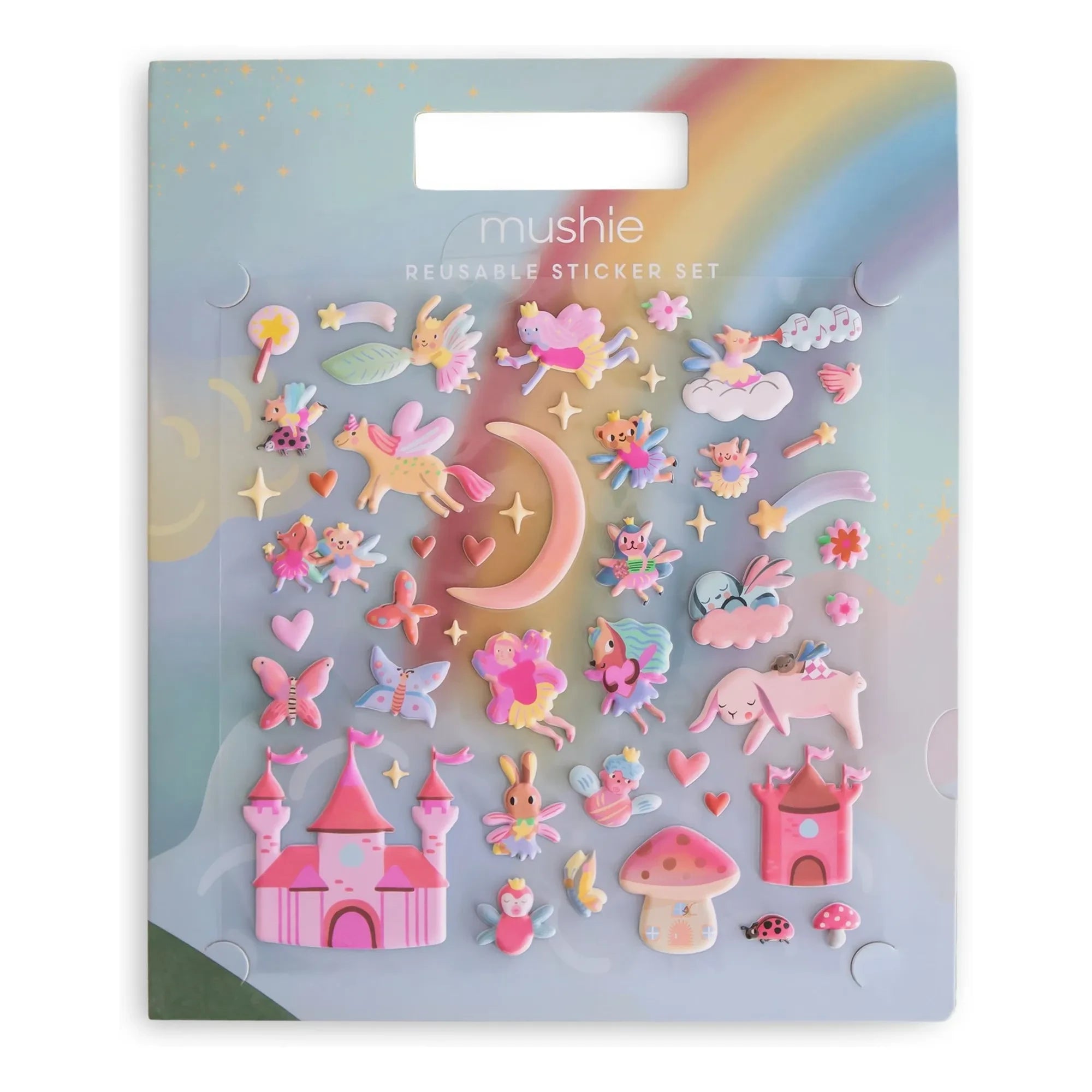 Mushie - Book of repositionable stickers Fées