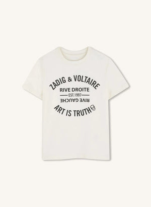 Zadig & Voltaire - Logo T-shirt Art Is Truth Organic cotton | Pink