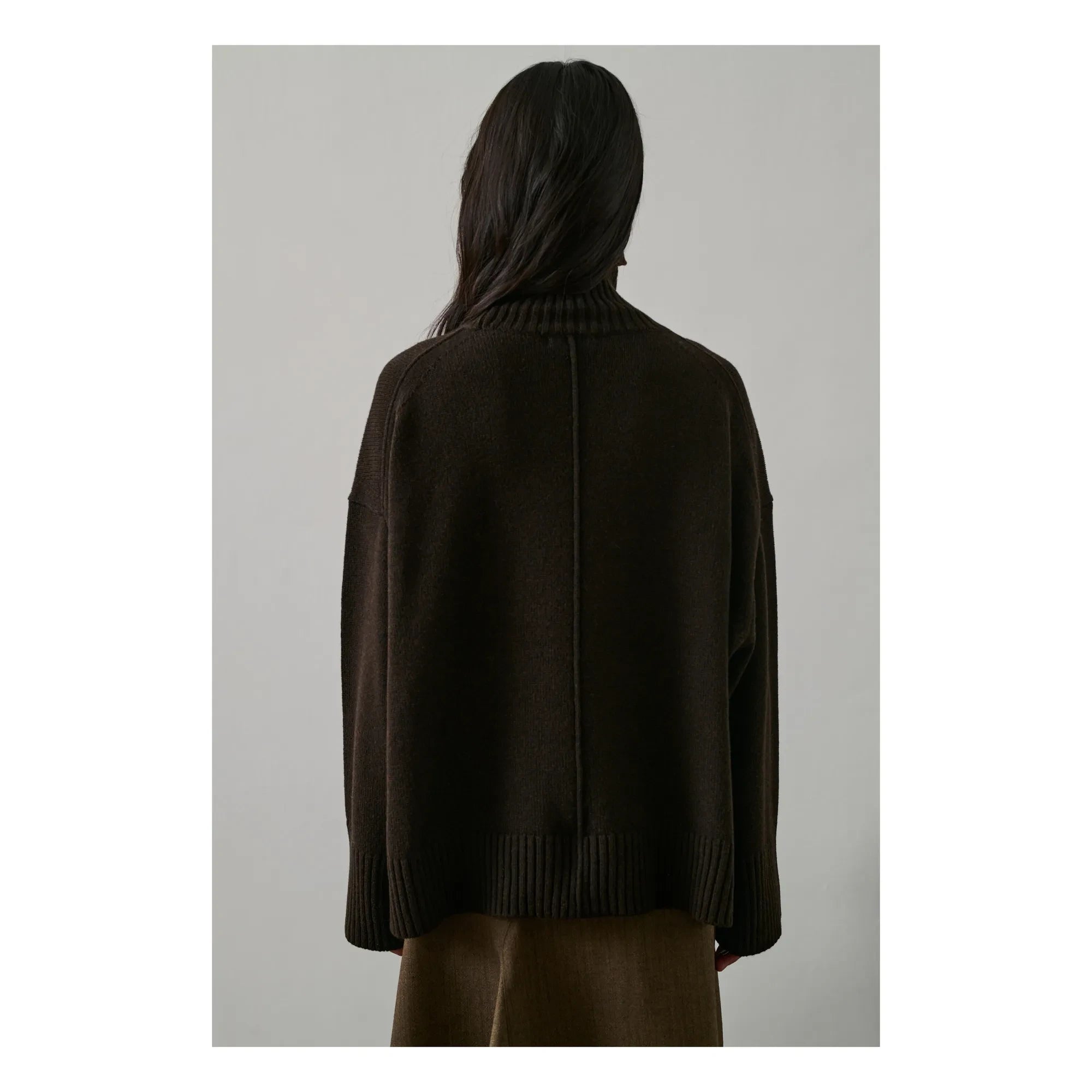 Soeur - William Merino Wool Sweater | Chocolate