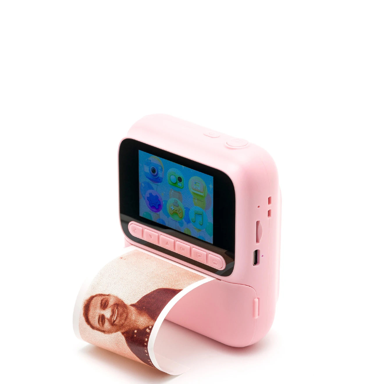 iPixi - Dijital ve Anında Baskı Yapan Pembe Fotoğraf Makinesi