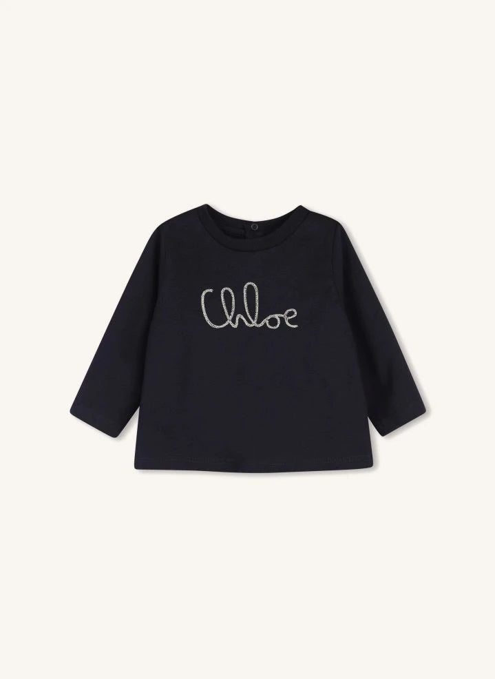 Chloé - Chloé ekose elbise ve tişört seti | Kahverengi