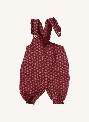 Búho - Floral Cottage Jumpsuit | Burgundy