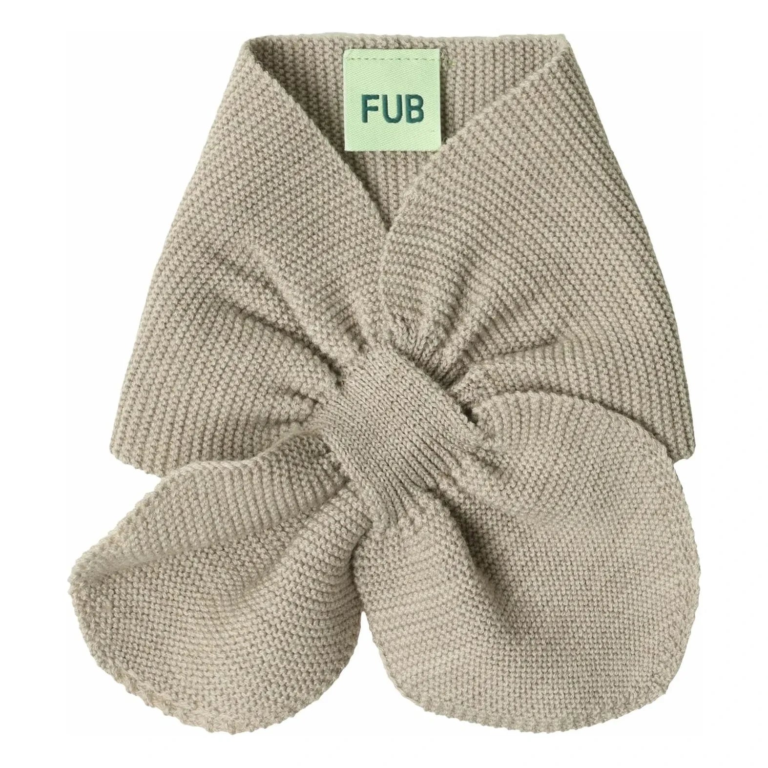 FUB - Merino Wool Scarf | Heather Beige