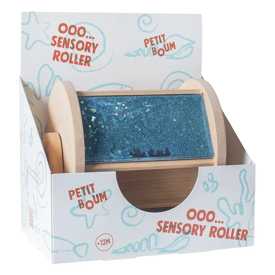 Petit Boum - Sensory Spinner | Açık Ahşap