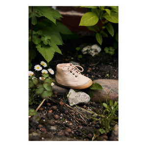 Petit Nord - Lace-up Bootie Sneakers | Cream