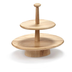 Serax - Dune Cake Plate, Kelly Wresler | Wood