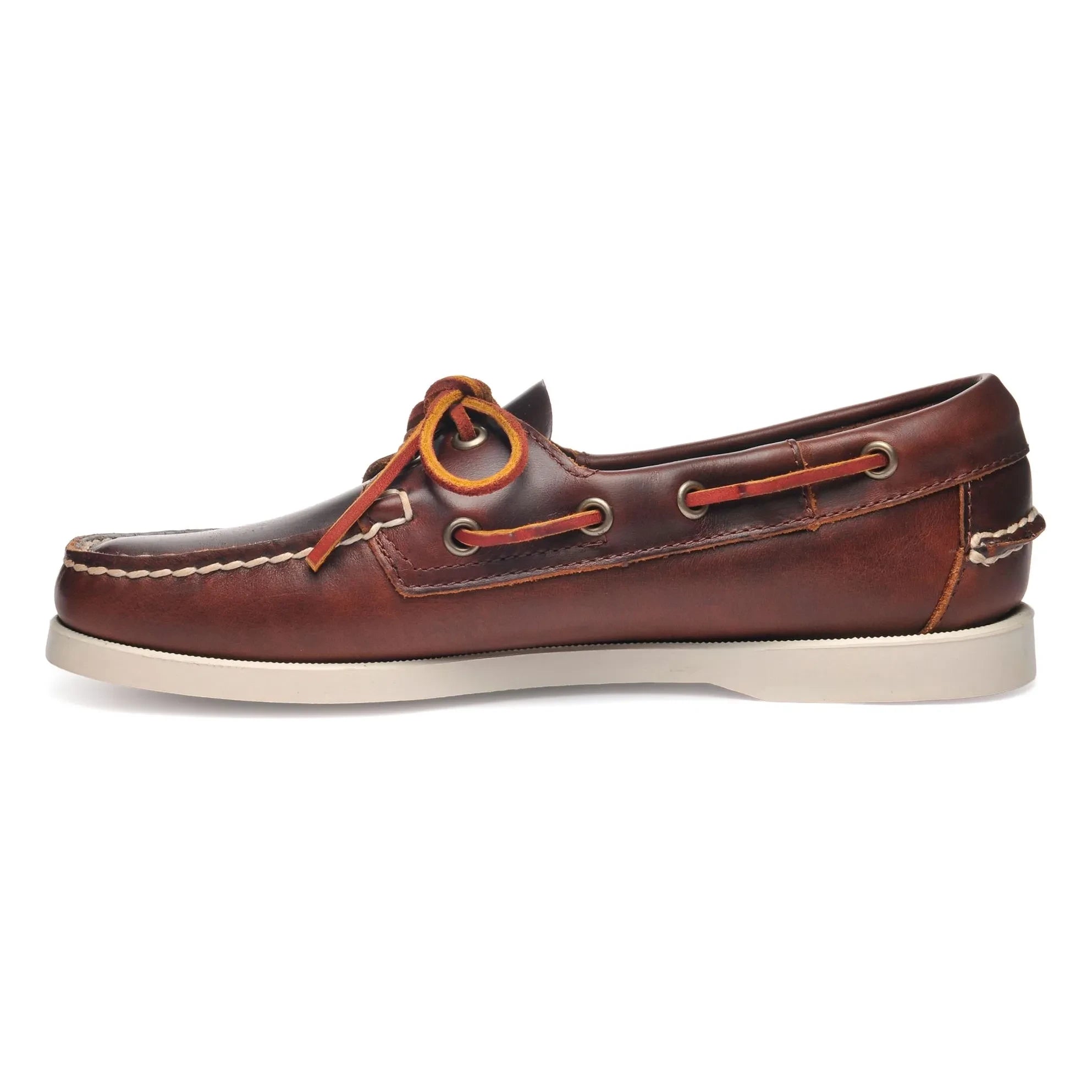 Sebago - Docksides Portland Waxed Loafers | Brown
