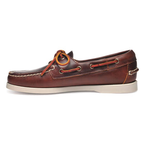 Sebago - Docksides Portland Waxed Loafers | Brown
