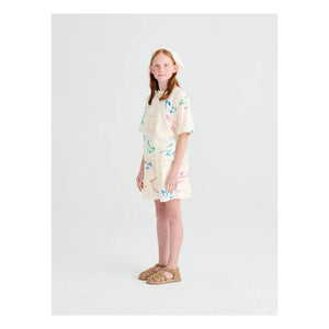 True Artist - T-shirt Birds Organic Cotton | Ecru