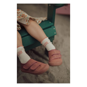 Grech & Co - Scratch Play Recycled Fiber Sneakers | Pink