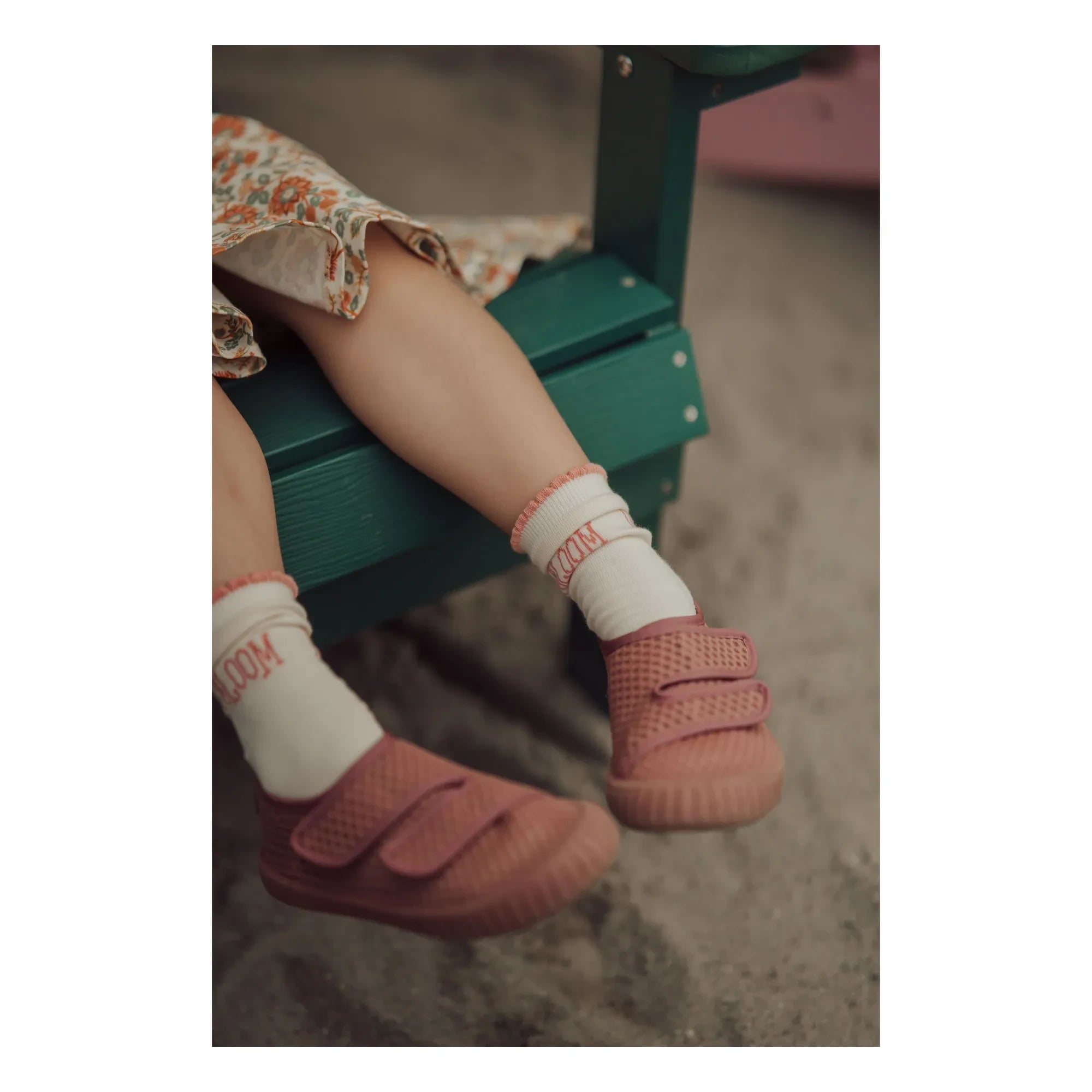 Grech & Co - Scratch Play Recycled Fiber Sneakers | Pink