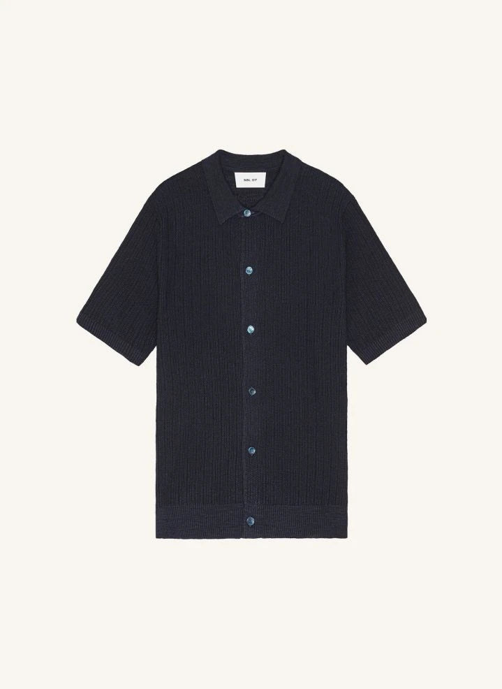 NN.07 - Polo Collar File Nolan 6577 | Navy Blue
