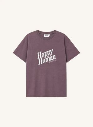 Cos I Said So - Happy Human Tişört | Koyu bej kahverengi