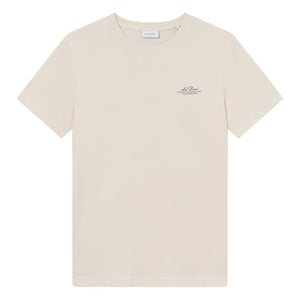 Les Deux - Ben Glode Organic Cotton Crew Neck T-Shirt | Off White