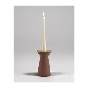 Serax - Stoneware Candle Holder Marie-Ann, Marie Michielssen | Brick Red