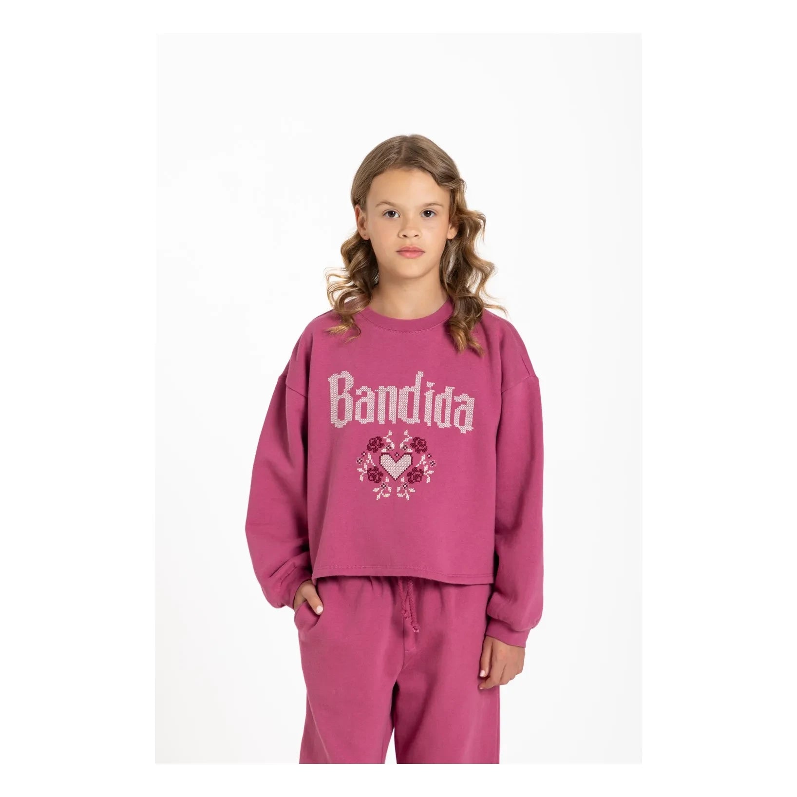 Hundred Pieces - Belmont Sweatshirt | Toz Pembe
