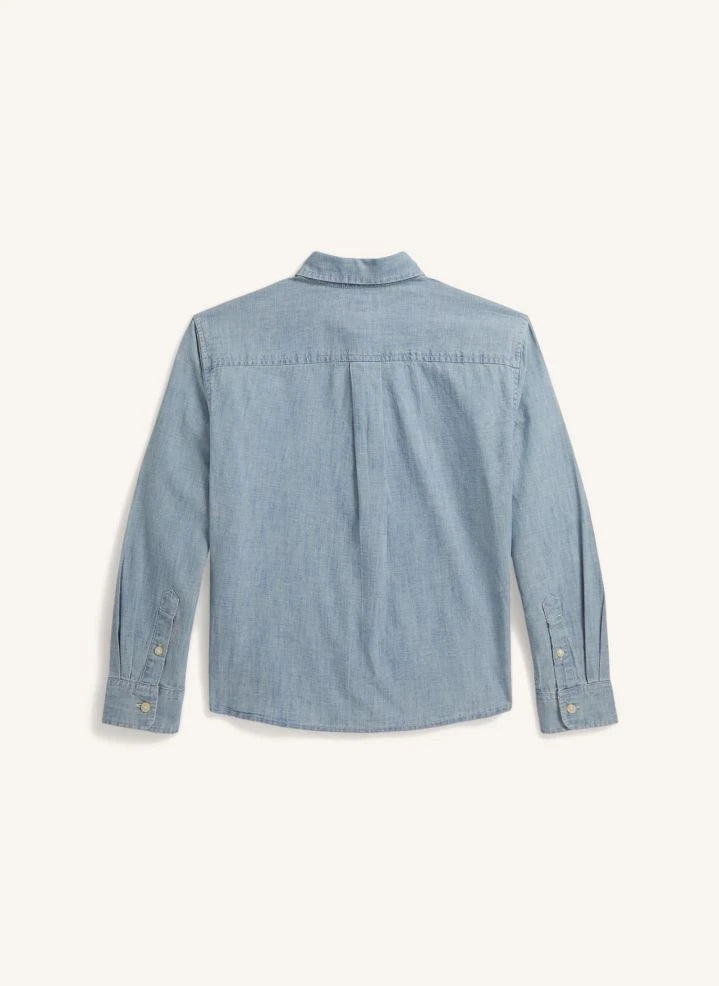 Ralph Lauren - 4-Button Logo Shirt | Blue