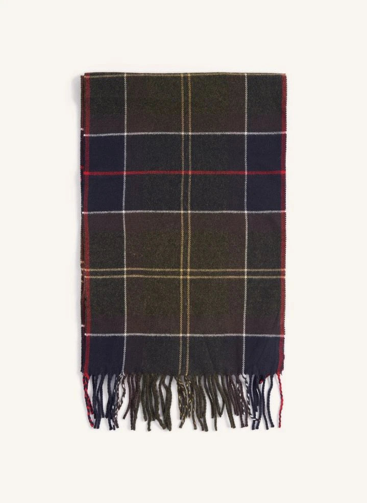 Barbour - Galingale Ekose Şal | Koyu yeşil