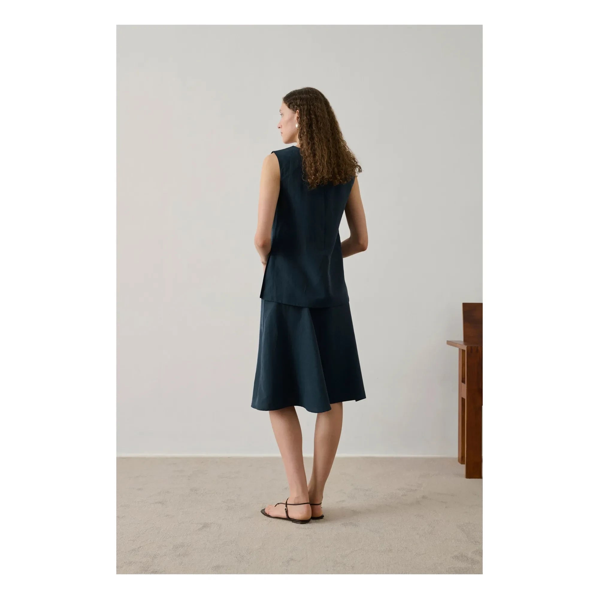 Soeur - Gali Skirt | Petrol Blue