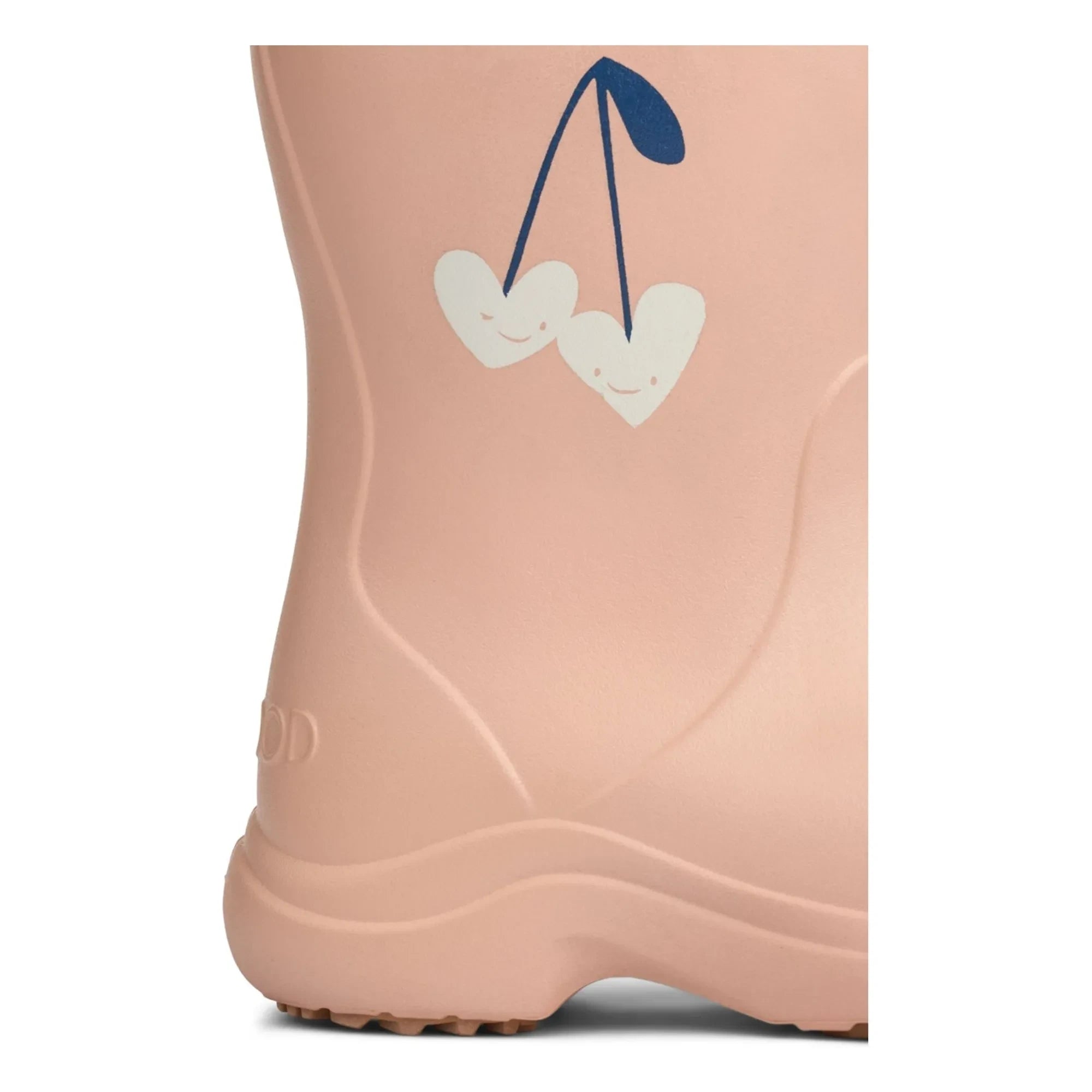 Liewood - Aston Hearts Rain Boots | Pale Pink