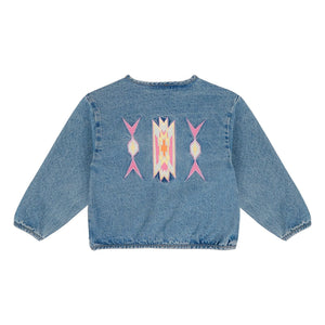 Jenest - Bobbi Organik Pamuk Denim Ceket | Mavi