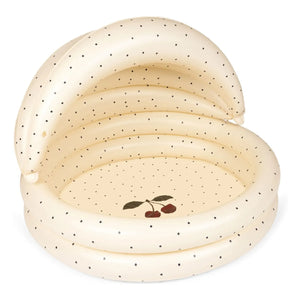 Konges Sløjd - Tente Detailed Inflatable Pool Navy Polka Dots | Beige