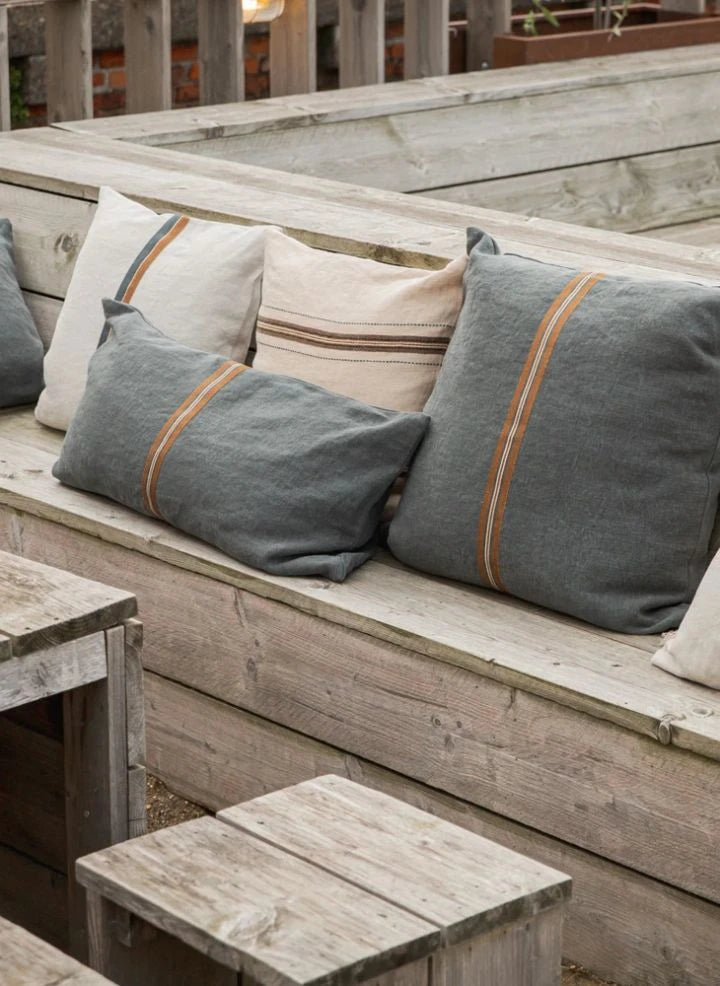 Libeco - Atlas pillow case | Charcoal grey