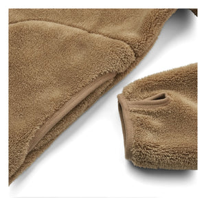 Liewood - Calina Recycled Fiber Sherpa Jacket - Women's Collection | Beige