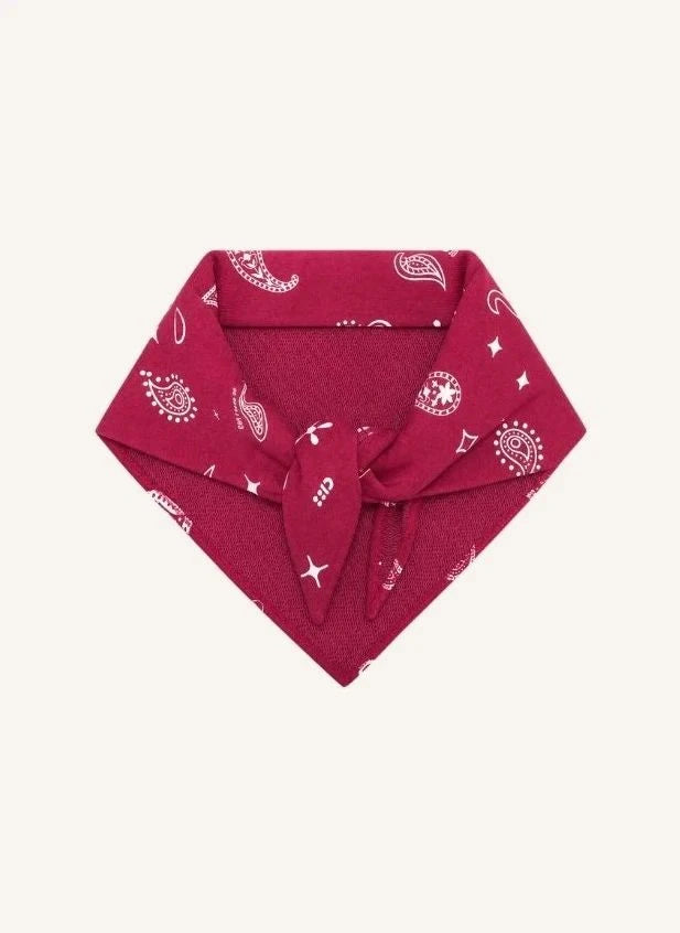 Cos I Said So - Organic Cotton Paisley Shawl | Red