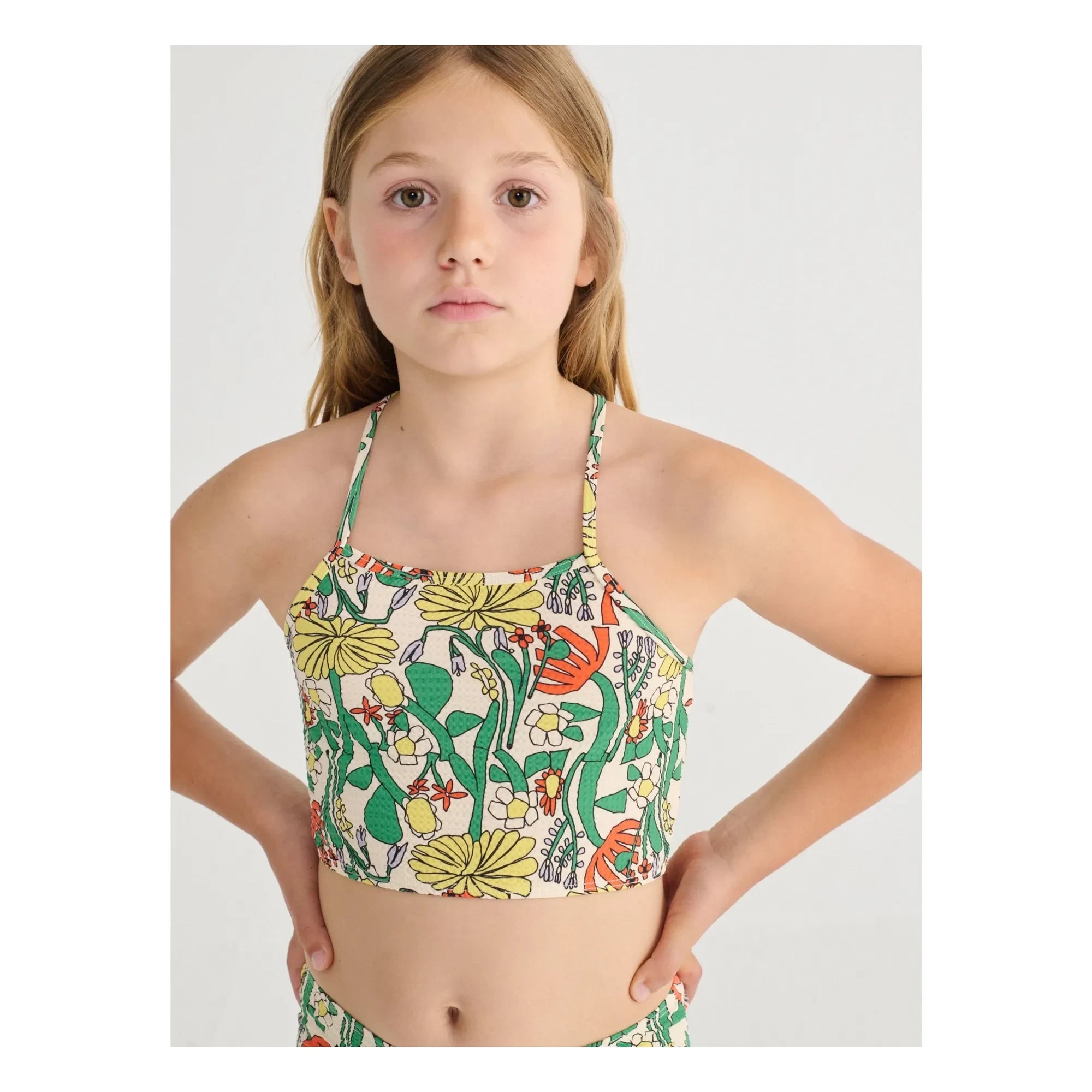 Bobo Choses - Floral Patterned Recycled Fiber | Off-White