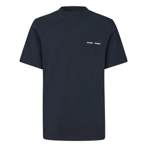 Samsoe Samsoe - Norsbro 6024 Organic cotton T-shirt | Dark Blue