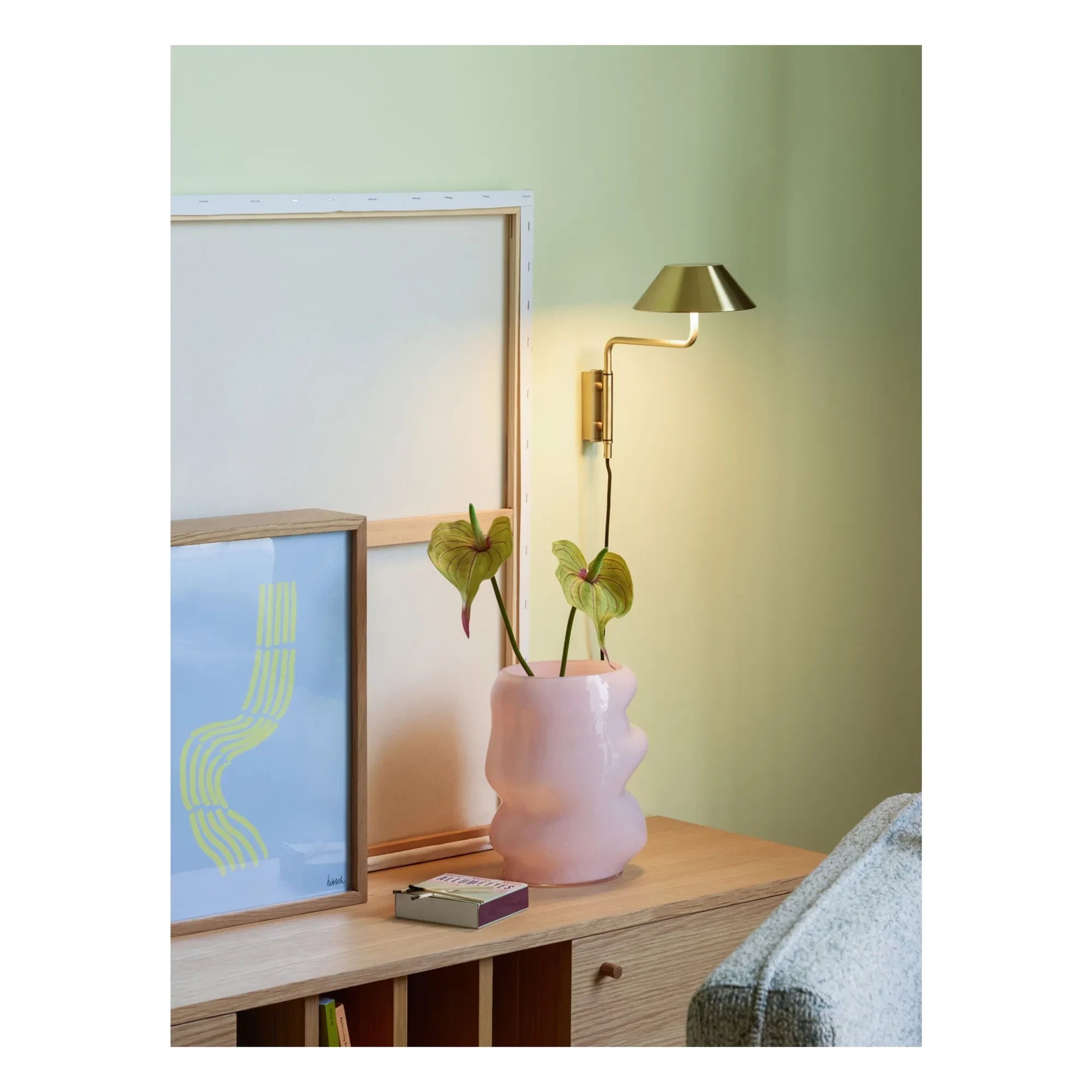 Hübsch - Lote Vase | Light Pink
