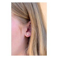 Adorabili - Asymmetric Star Earrings | Gold