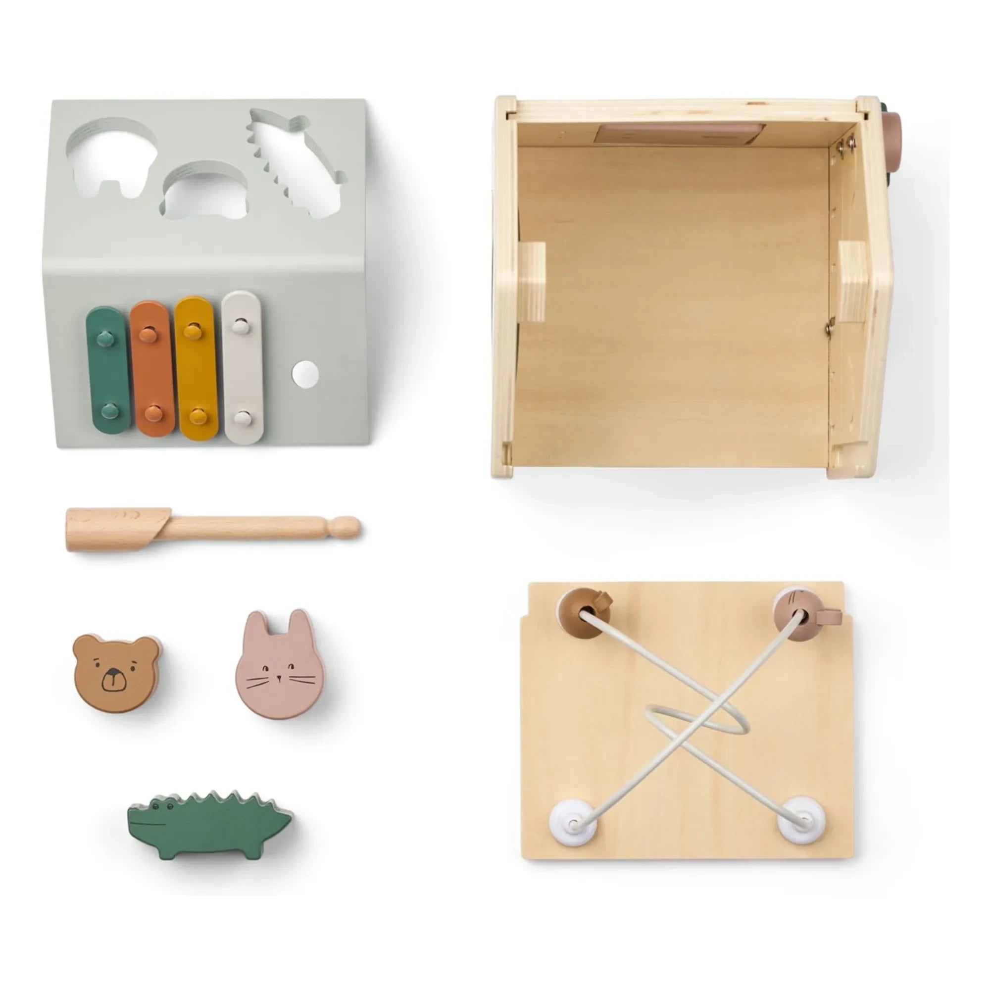 Liewood - Lucas Activity Cube | Tuscany Rose Multi Mix