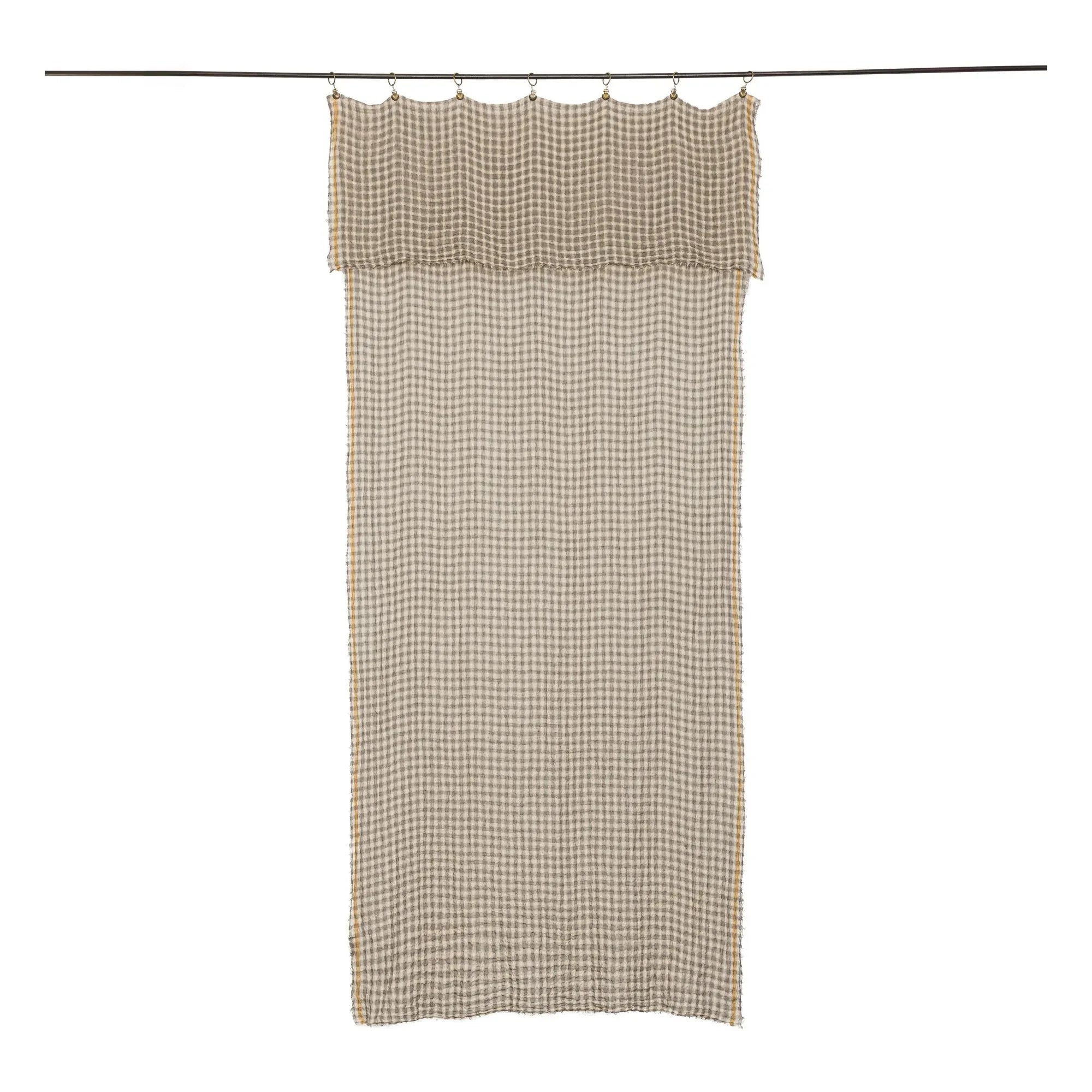 Le Monde Sauvage - Harmattan Boston Curtains | Gray