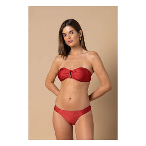 Alma Deia - Blake Bandeau Top | Rosewood