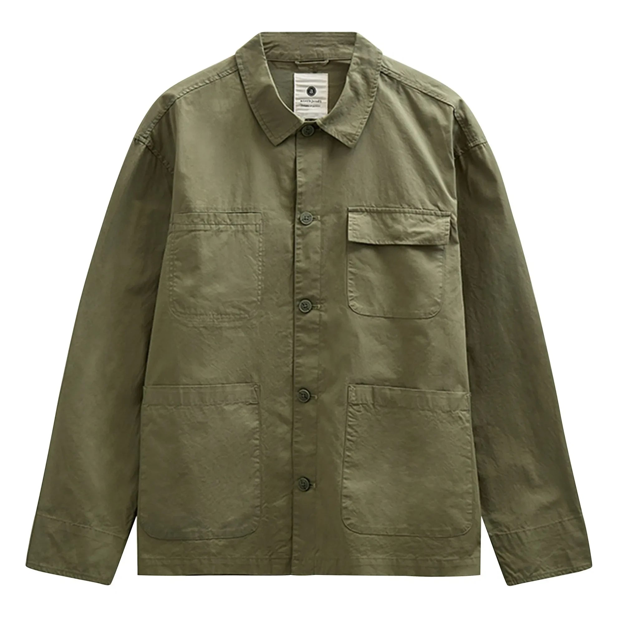 Anerkjendt - Akodin Cotton Overshirt | Khaki