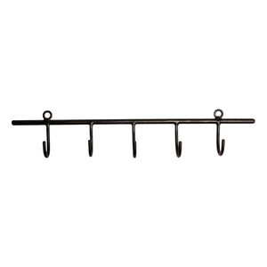 Cosydar - Five-Hook Rack | Black