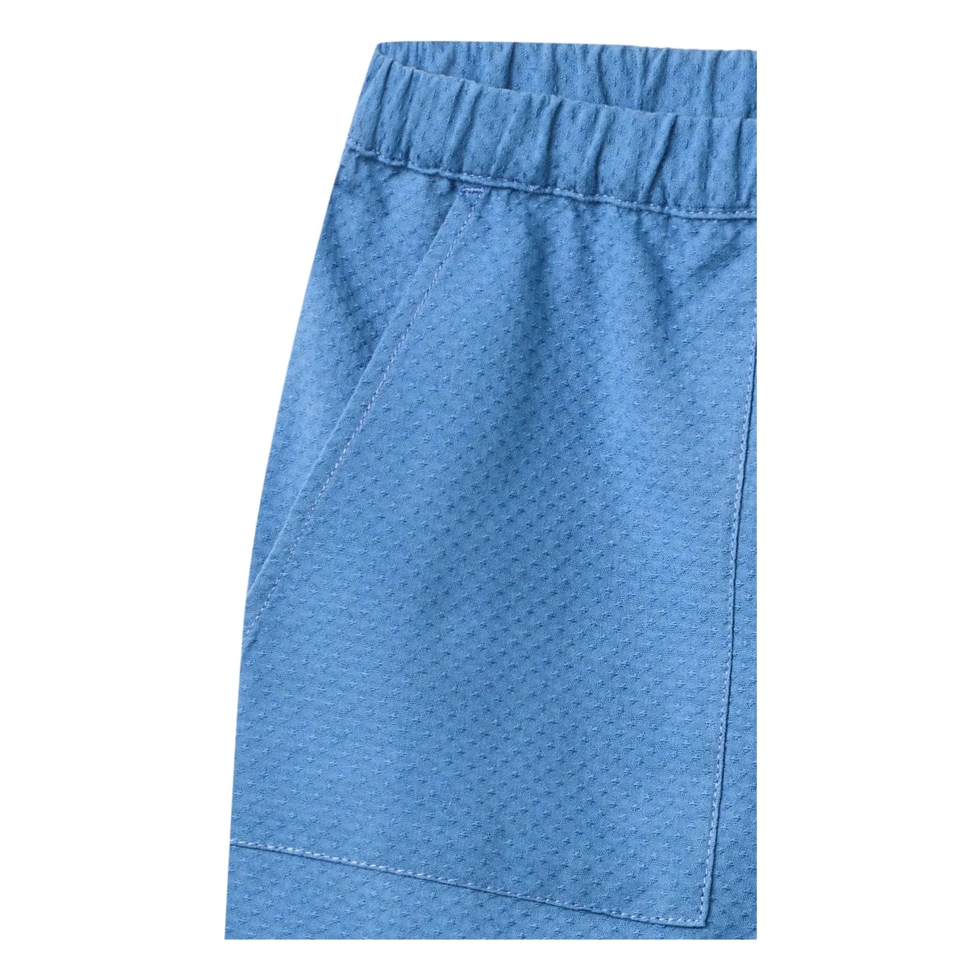Copenhagen Colors - Organik Pamuk Cepli Pantolon | Gökyüzü mavisi