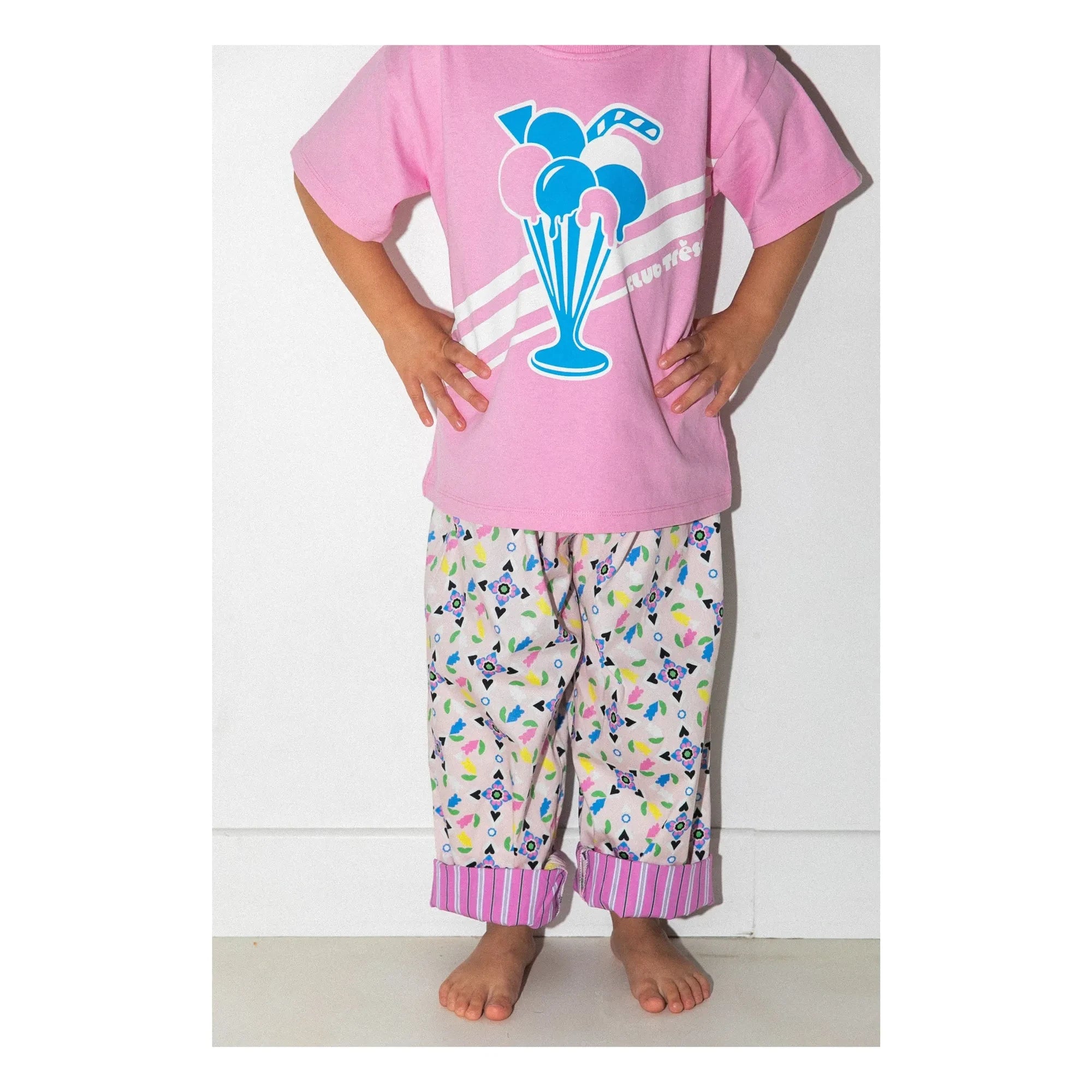 Club Trésor - Ice Cream T-Shirt | Pink