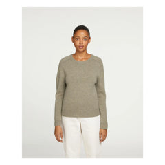 Kujten - Nanami Cashmere Sweater | Spotted Khaki