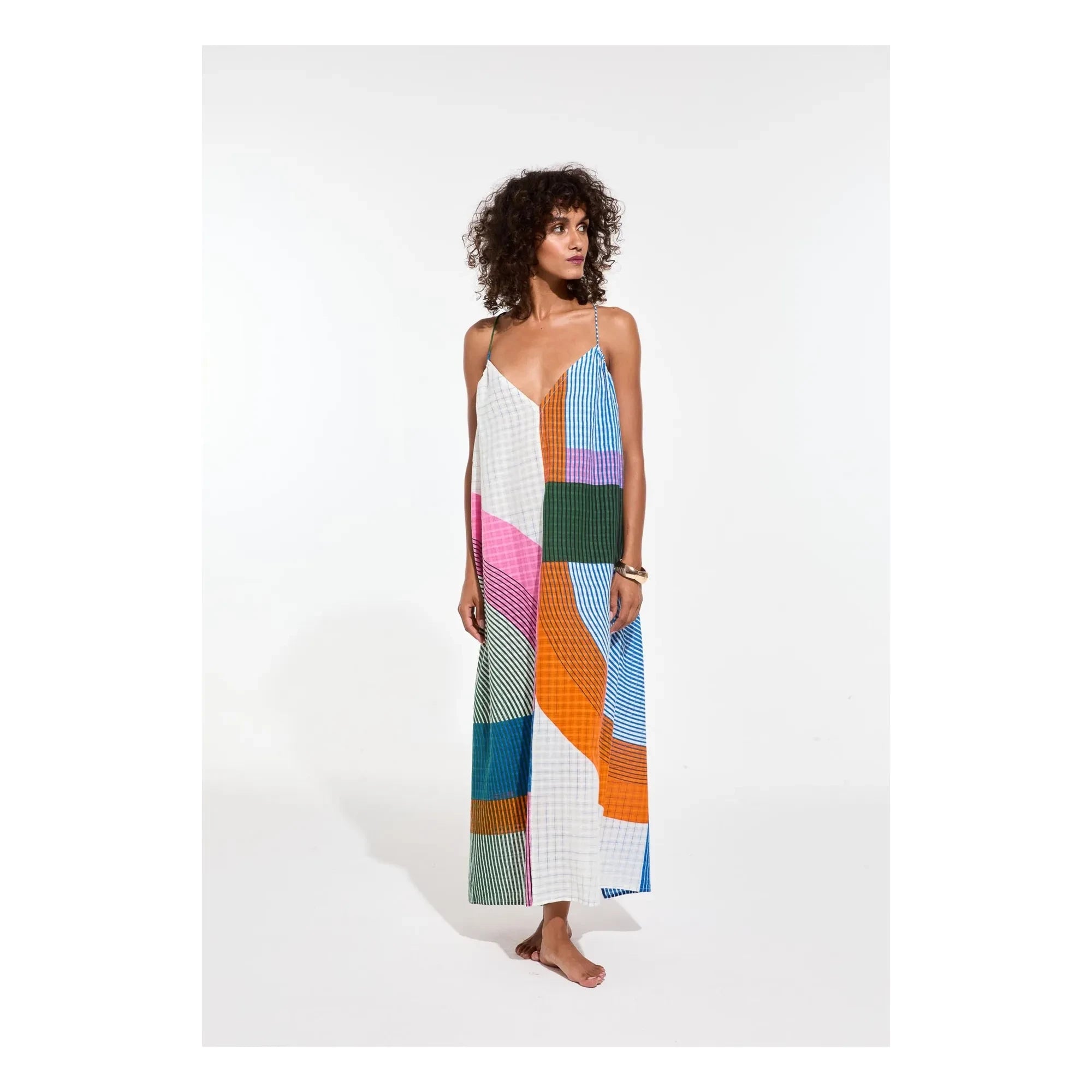Mapoésie - Miami Ettore Cotton Dress | White
