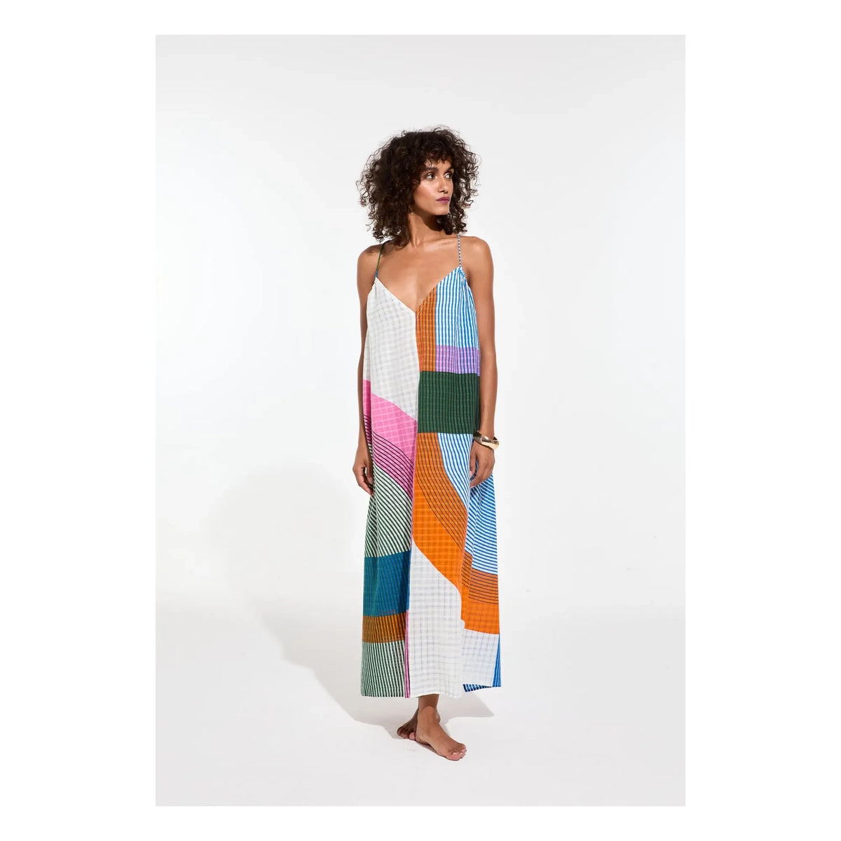 Mapoésie - Miami Ettore Cotton Dress | White