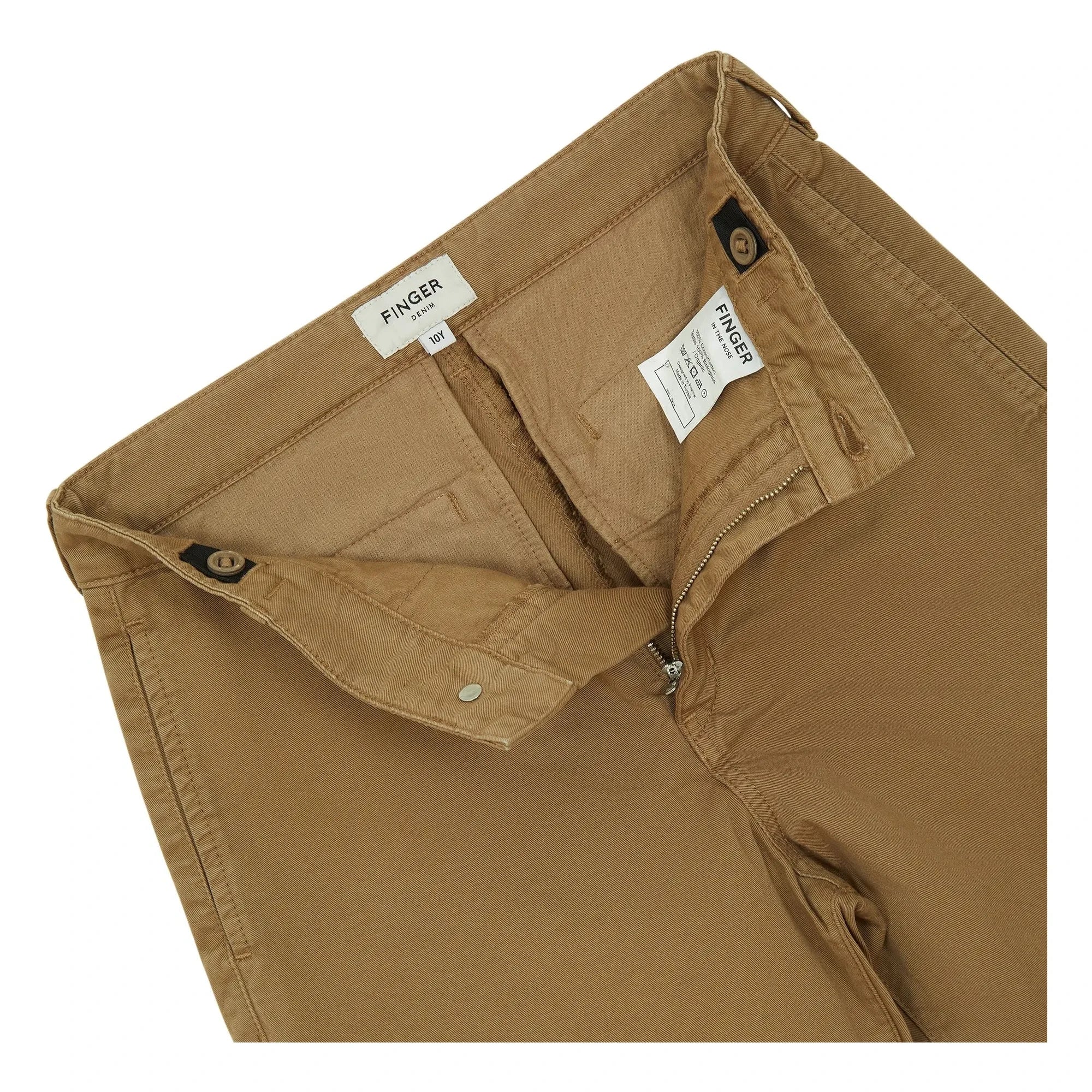 Finger in the Nose - Jacob Chino Shorts Large | Matte Brown