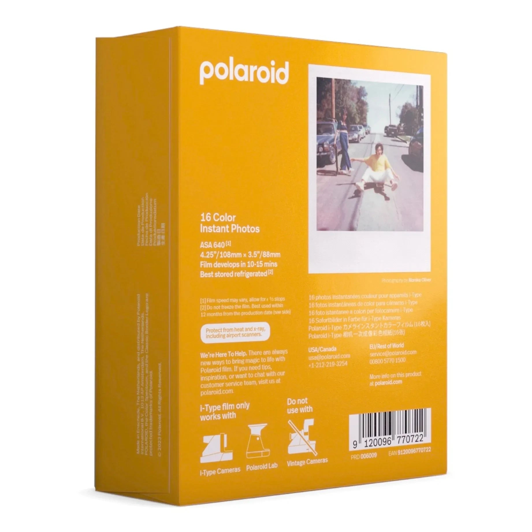 Polaroid - Polaroid Color Photo Film - Double Pack