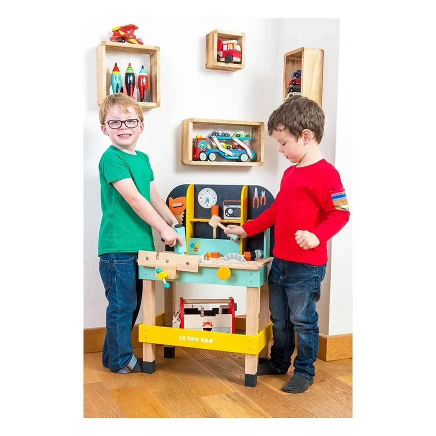 Le Toy Van - Workbench & 12 Accessories