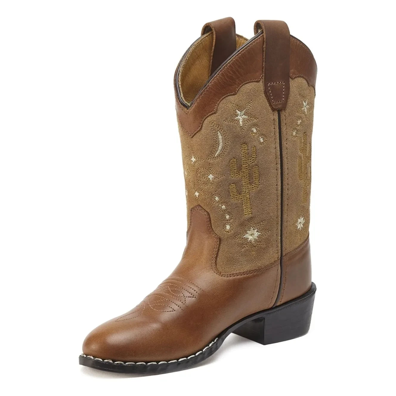 Bootstock - Yucca Leather Santiags | Brown