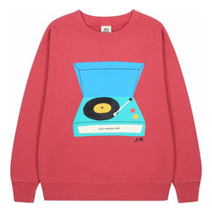 Jelly Mallow - Turntable Sweatshirt | Pink